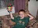 David with Legos