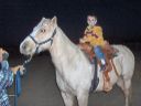 Trent riding a horse