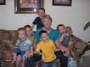 Gma Peterson and boys