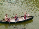 david and dean in rowboat with phil