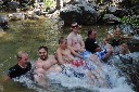 men in creek