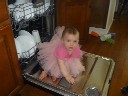 ballerina alora on dishwasher