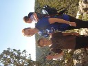 jacob mom and alora hike walnut canyon