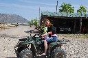alora lila and mommy ride an atv