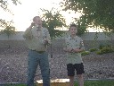 jacob gets the all 20 patch for webelos