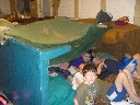 fort with cousins